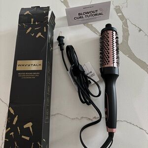 Wavytalk Black and Rose Gold Hair Styling Brush